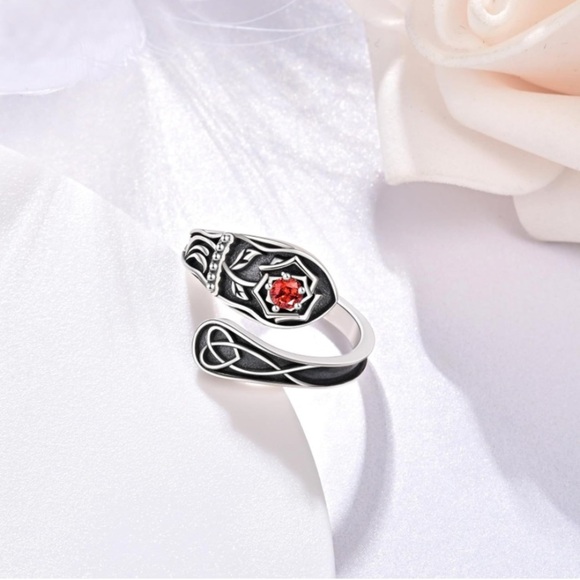 Beauty and the Beast Belle Rose Vintage Spoon Ring - Picture 6 of 7